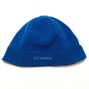 Columbia Youth Fleece Blue Winter Hat size Small/Medium